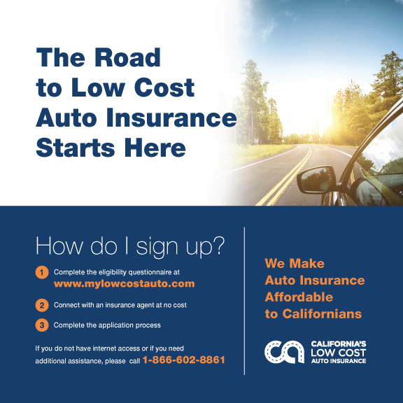 Outreach Materials California S Low Cost Insurance 8 X Window Cling English